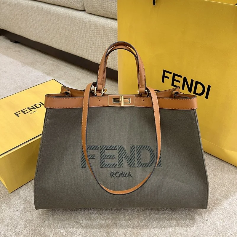 Fendi crossbody bags with a keychain holder for practicality and easy access to keysWF - Fendi Bags - 582