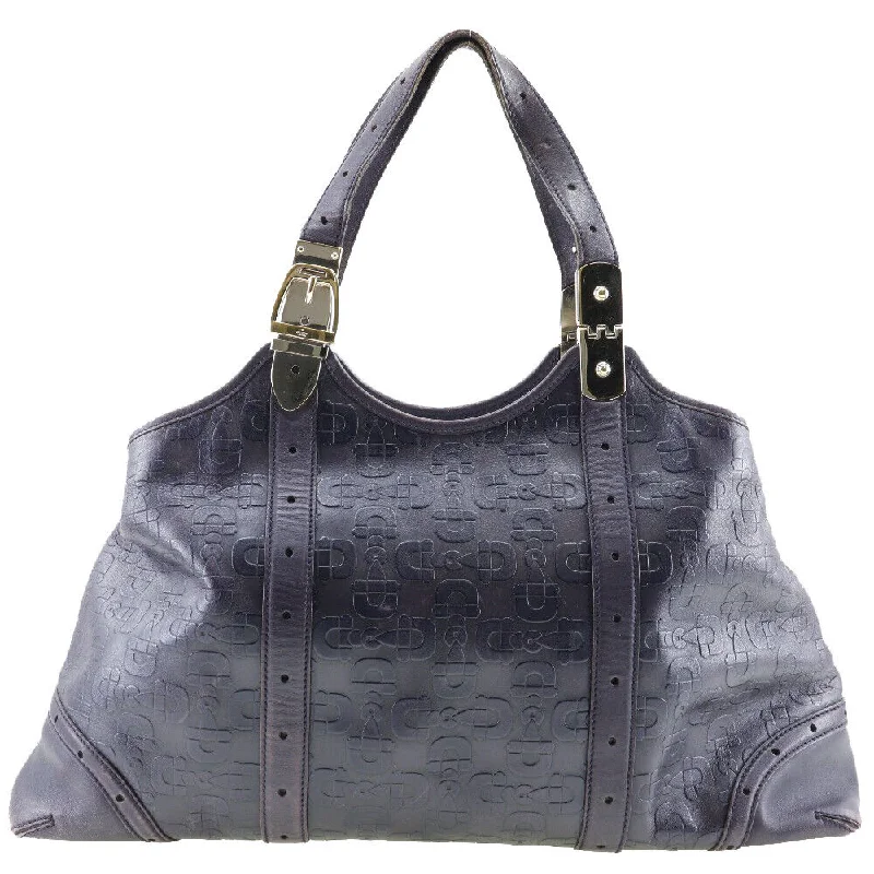 Ladies Gucci shoulder bags with a single - handle designGucci Horsebit Tote Bag Purple Calfskin