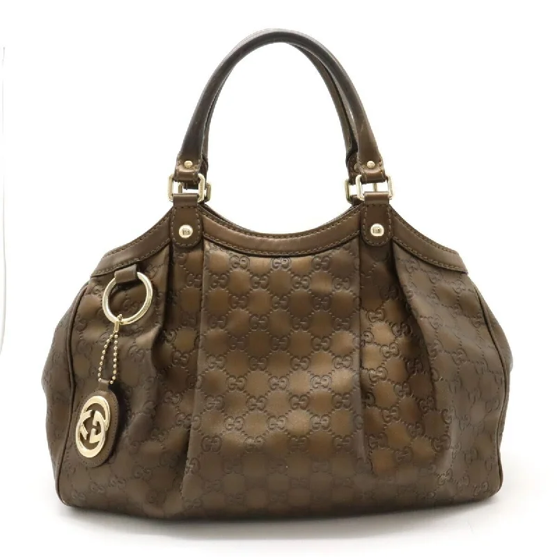 Women Gucci bags with a front - flap pocket for quick - access itemsGucci Shima Tote Bag Shoulder Handbag