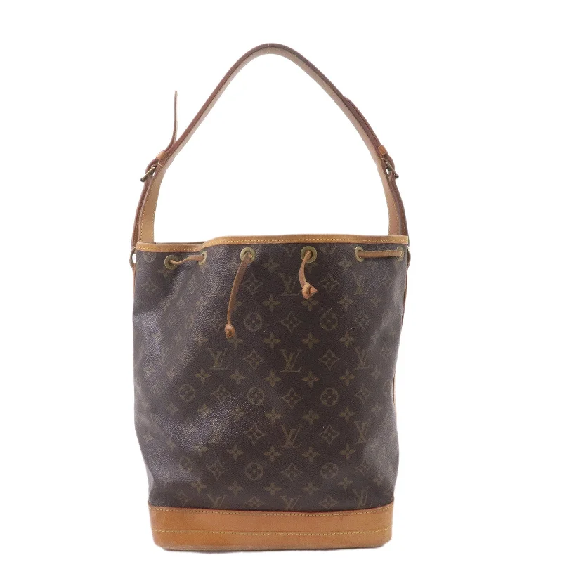 Louis Vuitton Twist bags with a crystal - embellished LV - turnlockLouis Vuitton Monogram Noe Shoulder Bag Hand Bag Brown M42224