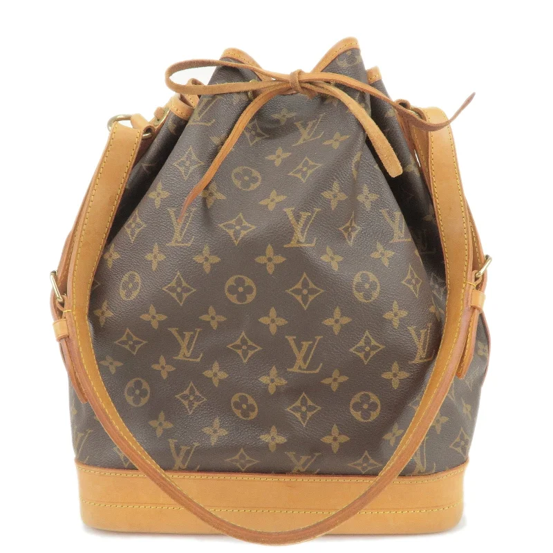 Louis Vuitton tote bags with a water - resistant coating for outdoor useLouis Vuitton Monogram Noe Shoulder Bag Hand Bag M42224