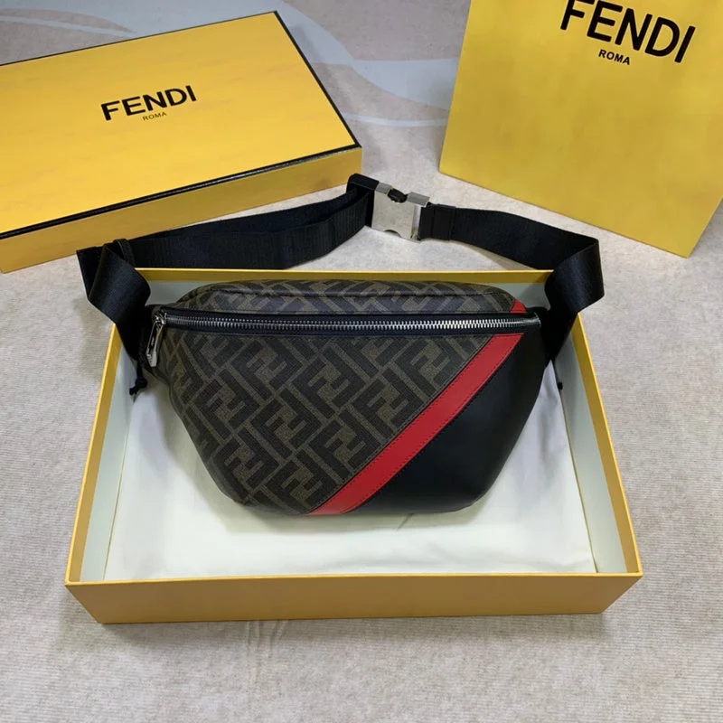 Fendi backpacks with a multi - pocket organization for better functionalityWF - Fendi Bags - 570