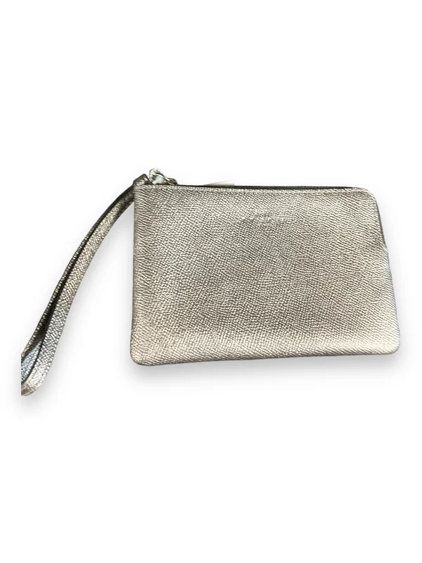 Coach handbags with a perforated leather detail for a breathable and unique designWristlet By Coach, Size: Medium