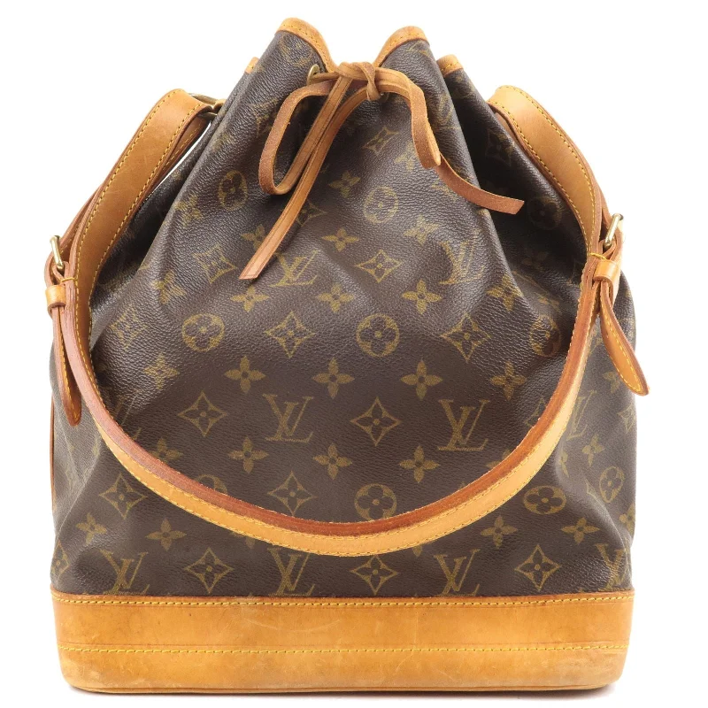 Louis Vuitton backpacks with a sleek, minimalist design for styleLouis Vuitton Monogram Noe Shoulder Bag Hand Bag M42224