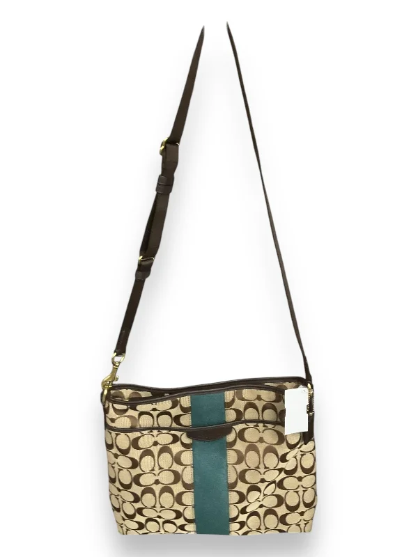 Medium - sized Coach shoulder bags in rich, deep colors for a sophisticated appearanceCrossbody Designer By Coach, Size: Large