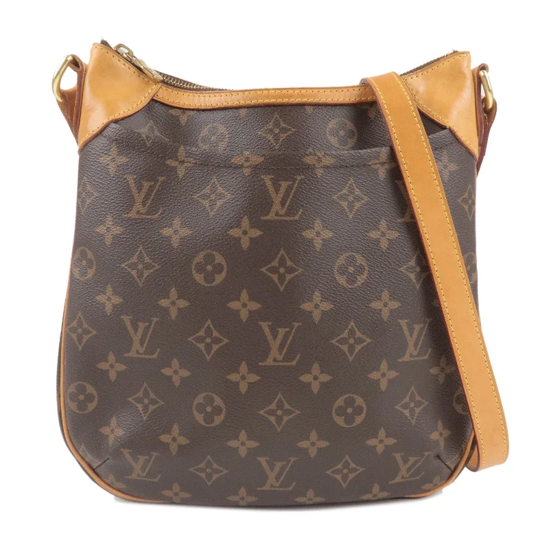 Ladies Louis Vuitton Capucines bags with gold - toned hardwareLouis Vuitton Monogram Odeon PM Shoulder Bag Brown M56390