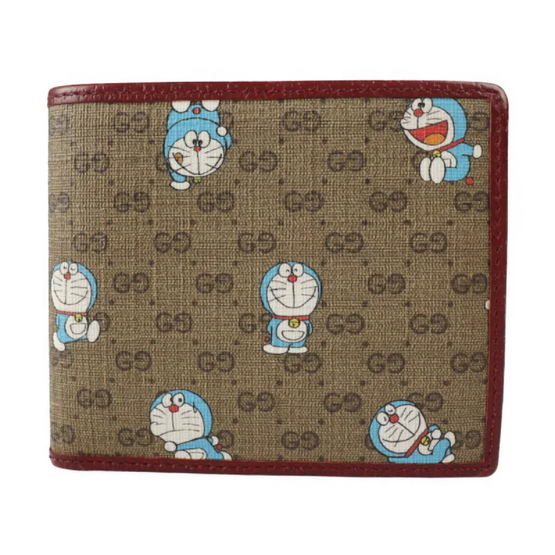 Ladies Gucci Dionysus bags in a pastel colorGucci GG Supreme Bifold Wallet 647802 PVC Leather Beige Brown Enji Doraemon Collaboration Billfold