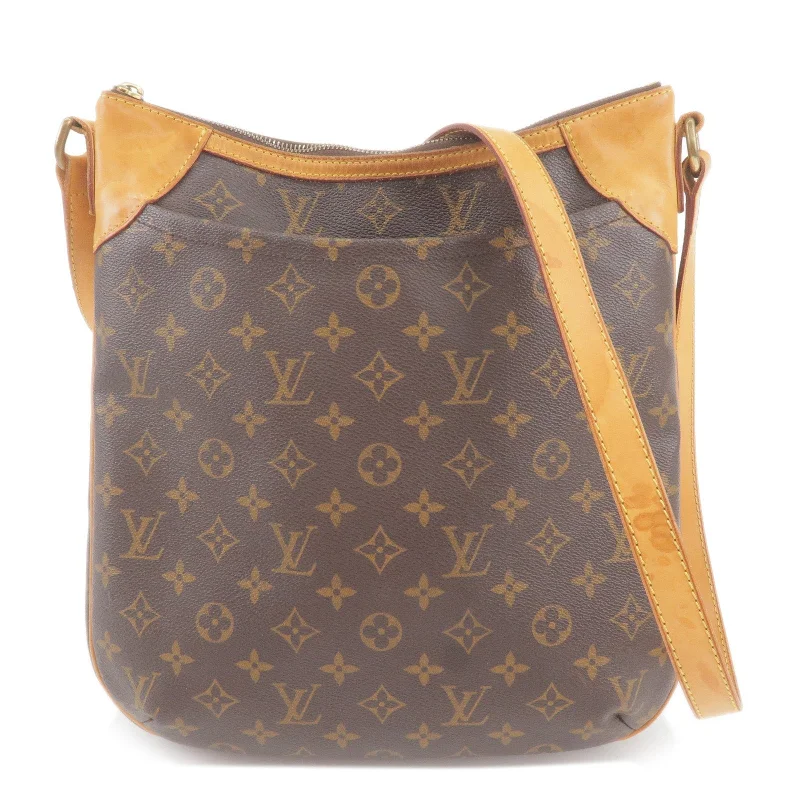 Louis Vuitton backpacks with a padded laptop compartment for travelLouis Vuitton Monogram Odeon MM Shoulder Bag M56389