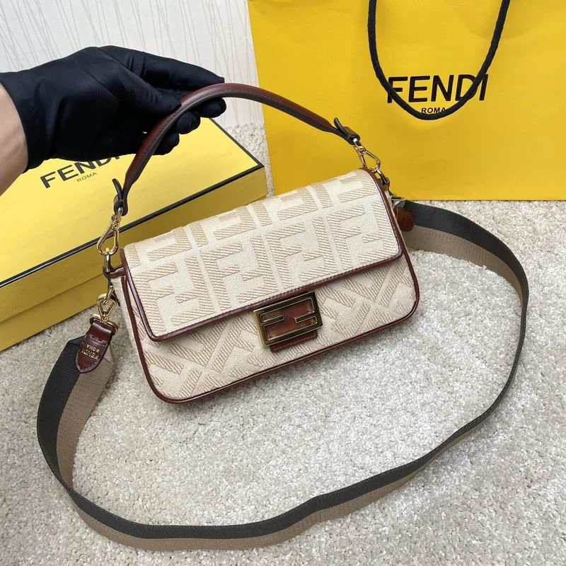 Fendi bags with a back - zip pocket for storing valuables securelyWF - Fendi Bags - 550