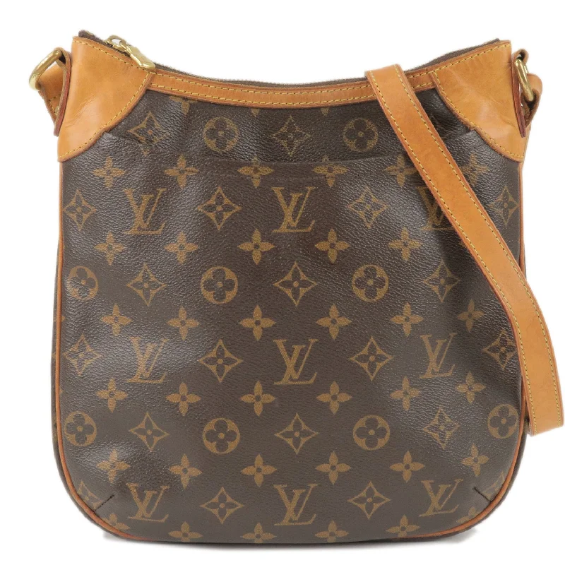 Louis Vuitton tote bags with a water - resistant coating for outdoor useLouis Vuitton Monogram Odeon PM Shoulder Bag Crossbody Bag M56390