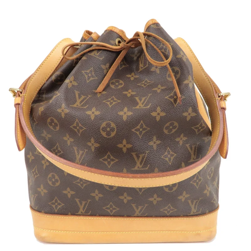 Ladies Louis Vuitton Capucines bags with gold - toned hardwareLouis Vuitton Monogram Noe Shoulder Bag Brown M42224