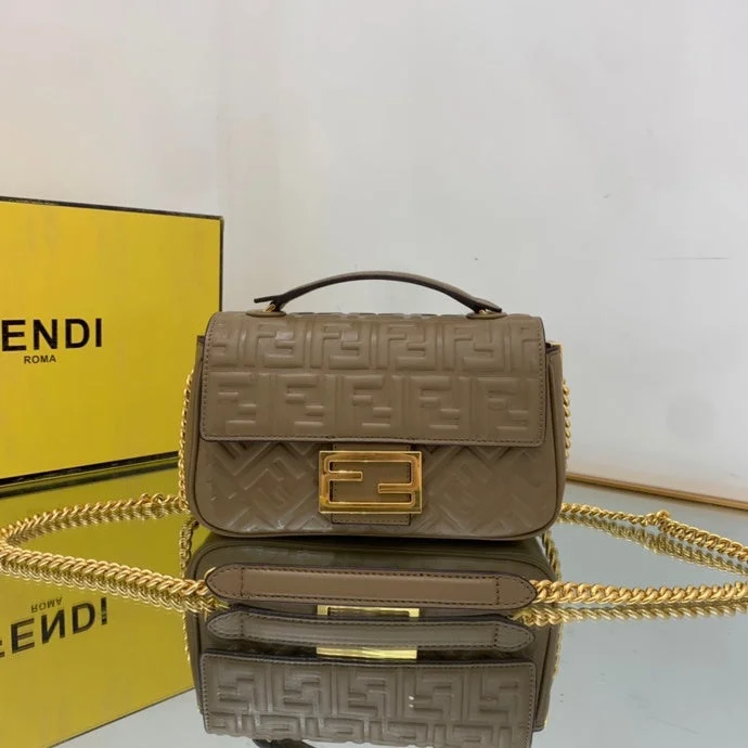 Fendi bags with a front - zip pocket for small items such as lip balm and earphonesWF - Fendi Bags - 528