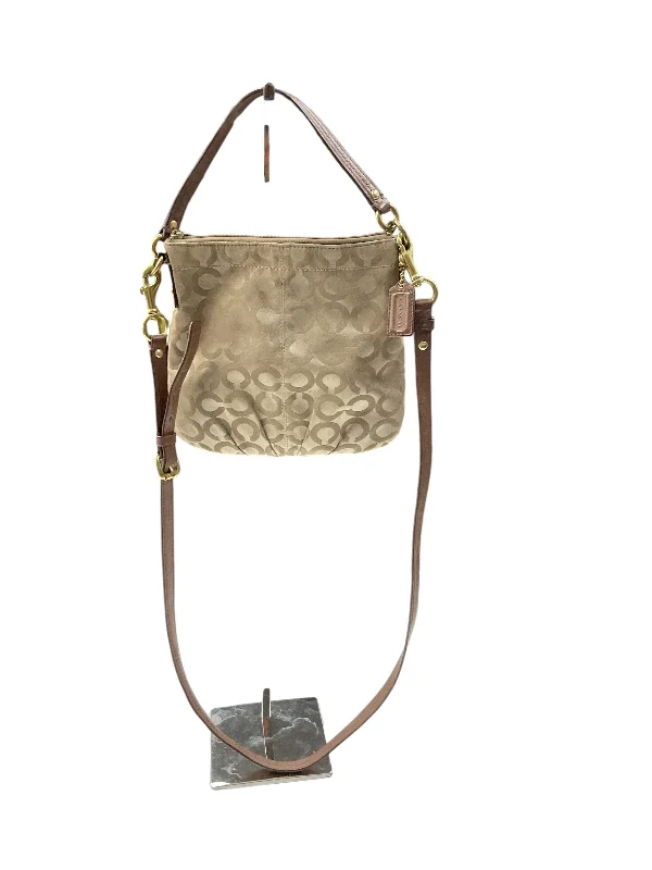 Coach Dempsey bags with a contrast - colored interior for visual interestCrossbody Designer By Coach, Size: Small