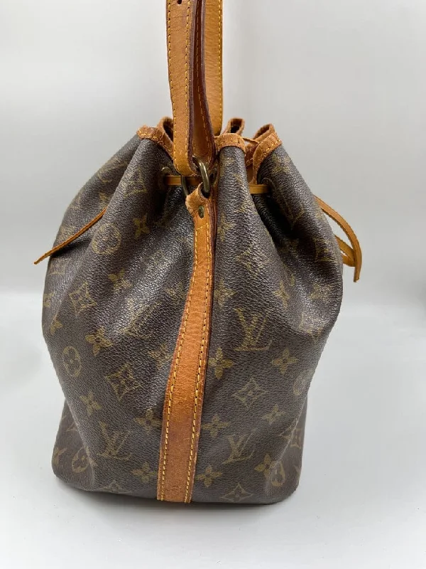 Louis Vuitton Petite Malle bags with a hard - shell structure for uniquenessLouis Vuitton Petit Noé Bag