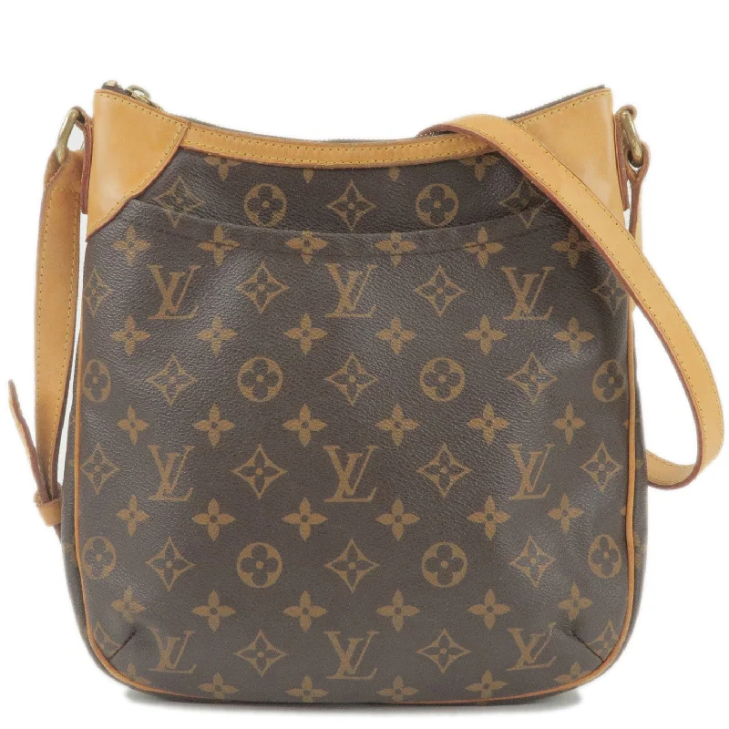 Louis Vuitton Twist bags with a contrast - colored interior for visual interestLouis Vuitton Monogram Odeon PM Shoulder Bag M56390