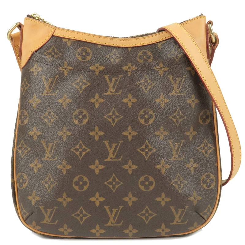 Ladies Louis Vuitton Capucines bags with a detachable shoulder strapLouis Vuitton Monogram Odeon PM Shoulder Bag M56390