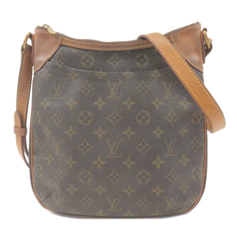 Louis Vuitton Alma bags with a monogram - embossed leather surfaceLouis Vuitton Monogram Odeon PM Shoulder Bag M56390