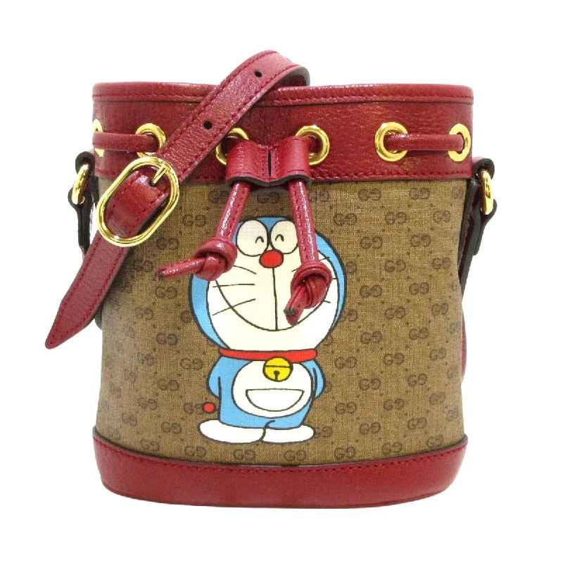 Gucci backpacks for women with a hidden back pocketGucci Doraemon Shoulder Bag