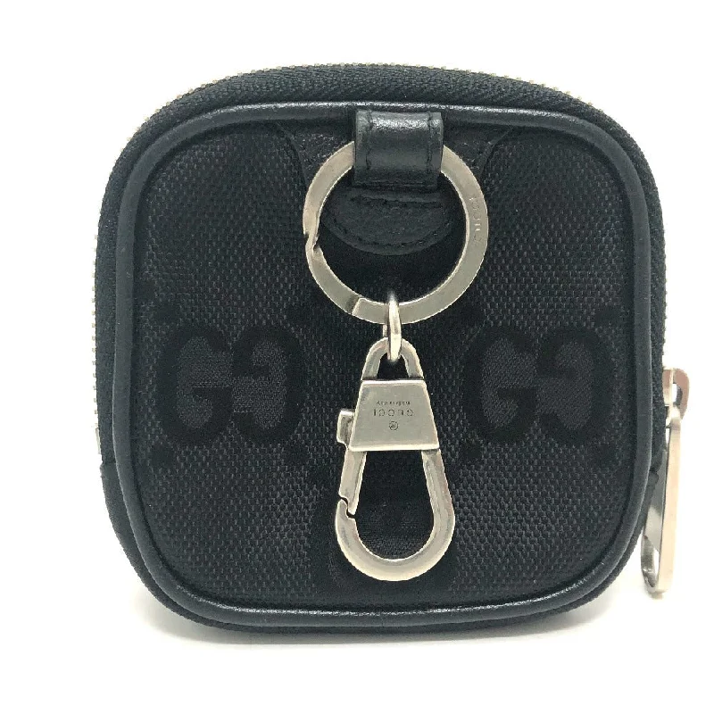 Gucci handbags for women with a beaded trimGUCCI Coin case 645060 GG canvas black GG Off the grid mens Secondhand