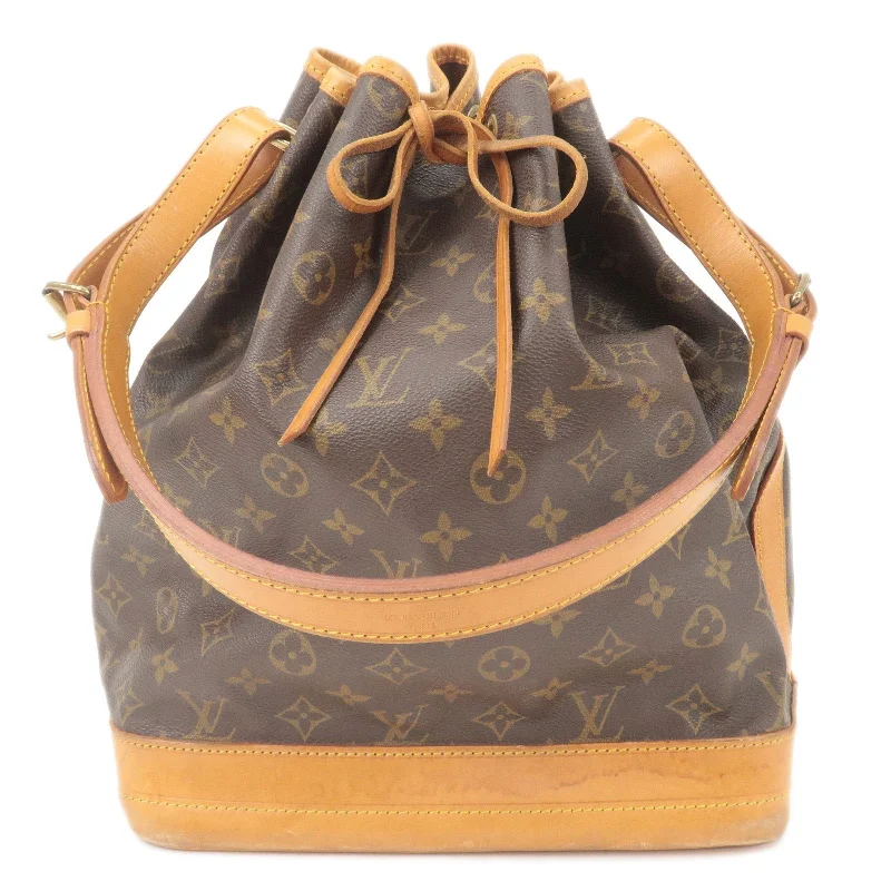 Ladies Louis Vuitton Petite Malle bags with a star - shaped charm for cutenessLouis Vuitton Monogram Noe Shoulder Bag Hand Bag M42224