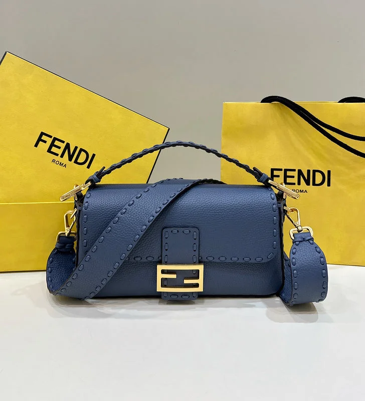 Fendi bags with a zippered interior pocket for separating items and keeping them organizedWF - Fendi Bags - 565