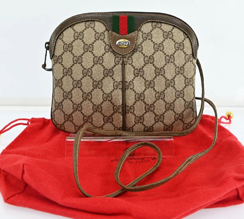 Women Gucci bags with a detachable mobile phone holderGucci Gg Pattern Sherry Shoulder