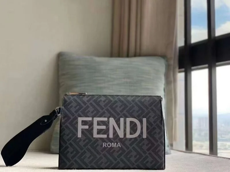 Fendi tote bags with a thermal - insulated pocket for keeping drinks hot or coldWF - Fendi Bags - 541