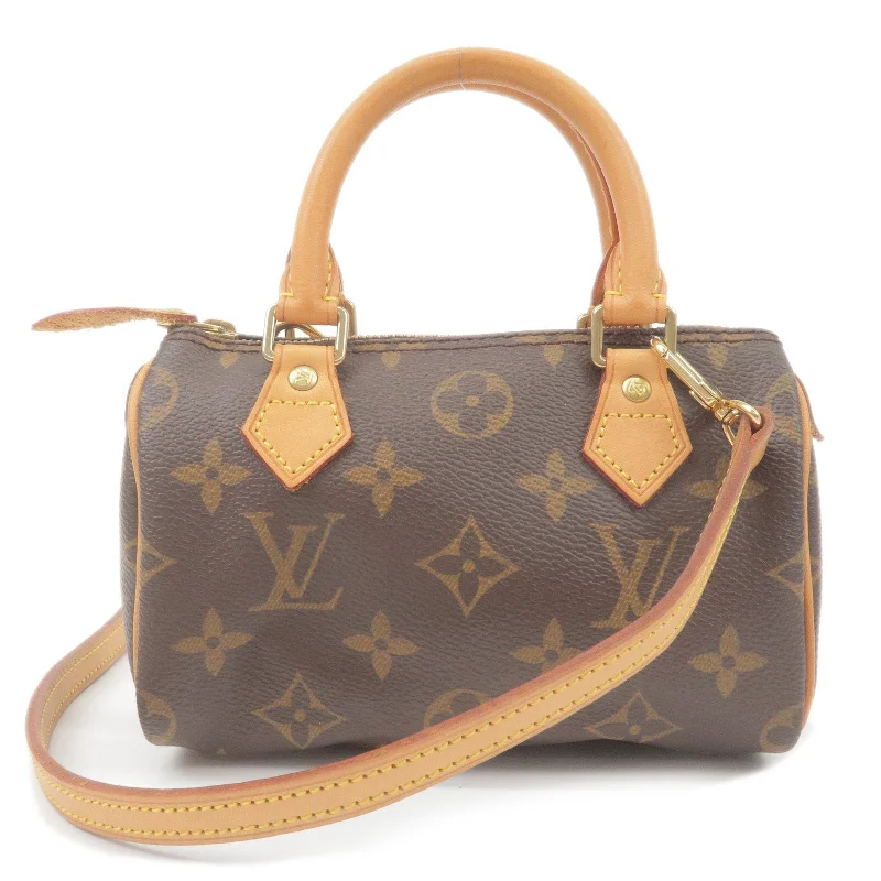 Louis Vuitton Twist bags with a snakeskin - effect panel for a bold lookLouis Vuitton Monogram Mini Speedy & Strap M41534 J00145