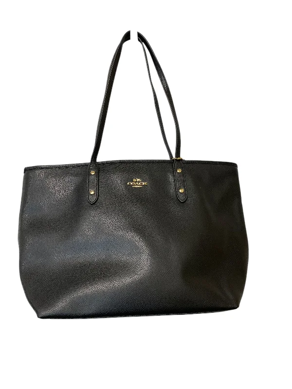 Coach tote bags with a spacious interior and multiple compartments for organizationHandbag By Coach, Size: Large