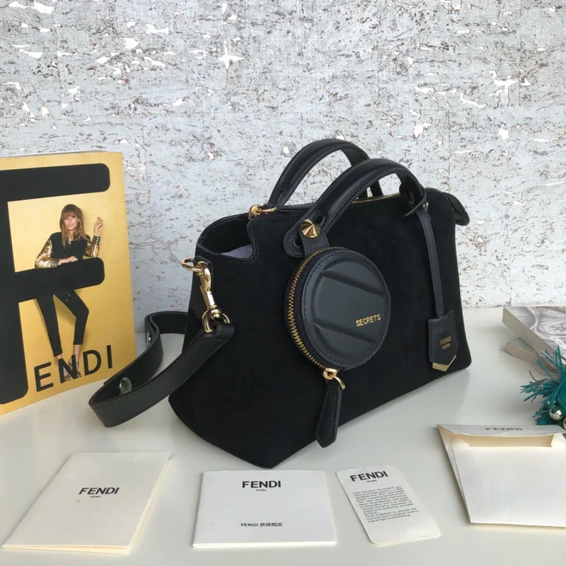 Ladies Fendi shoulder bags with a detachable phone stand for hands - free viewingBC - FENDI BAGS - 760