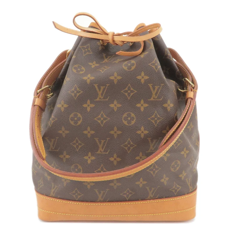 Louis Vuitton backpacks with a multi - pocket organization for functionalityLouis Vuitton Monogram Noe Shoulder Bag Hand Bag M42224