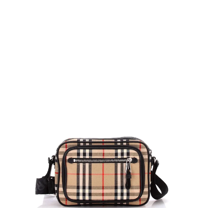 Paddy Crossbody Bag Vintage Check Canvas Small