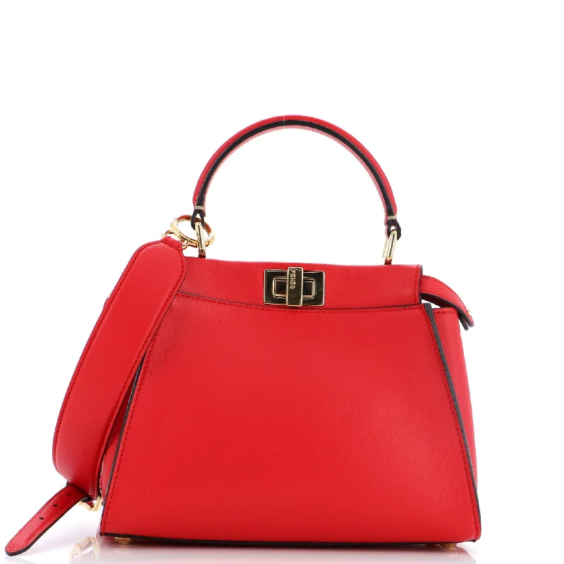 Peekaboo Iconic Bag Leather Mini