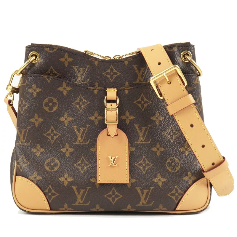 Louis Vuitton backpacks with a padded back panel for comfort during long - wearLouis Vuitton Monogram Odeon NM PM Crossbody Bag M45354