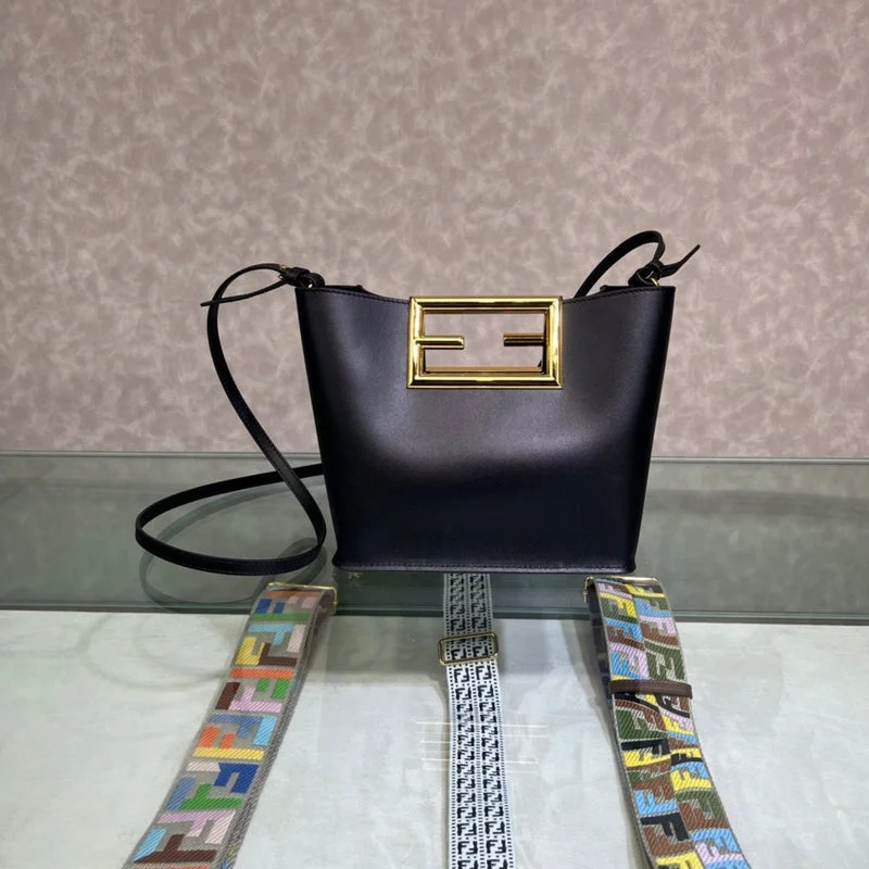 Fendi bags with a chain - link trim and a leather body for a modern and edgy lookBC - FENDI BAGS - 795