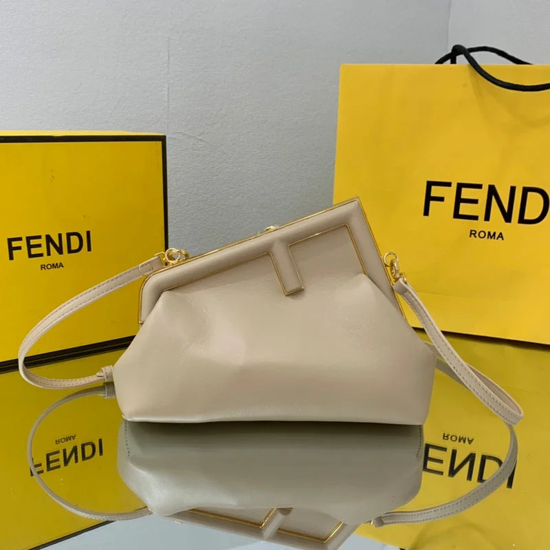 Ladies Fendi Peekaboo bags with a hand - carved leather detail for a unique and artisanal touchWF - Fendi Bags - 536