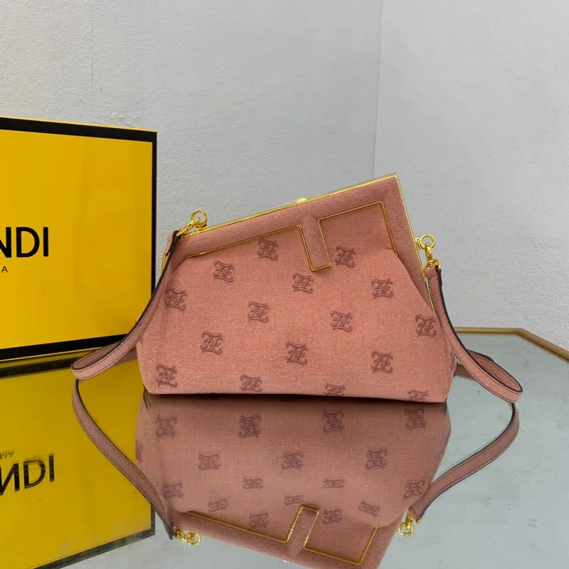 Ladies Fendi Sunshine Shopper bags in a pastel shade like mint for a soft and delicate appearanceWF - Fendi Bags - 560