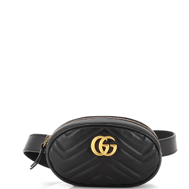 GG Marmont Belt Bag Matelasse Leather