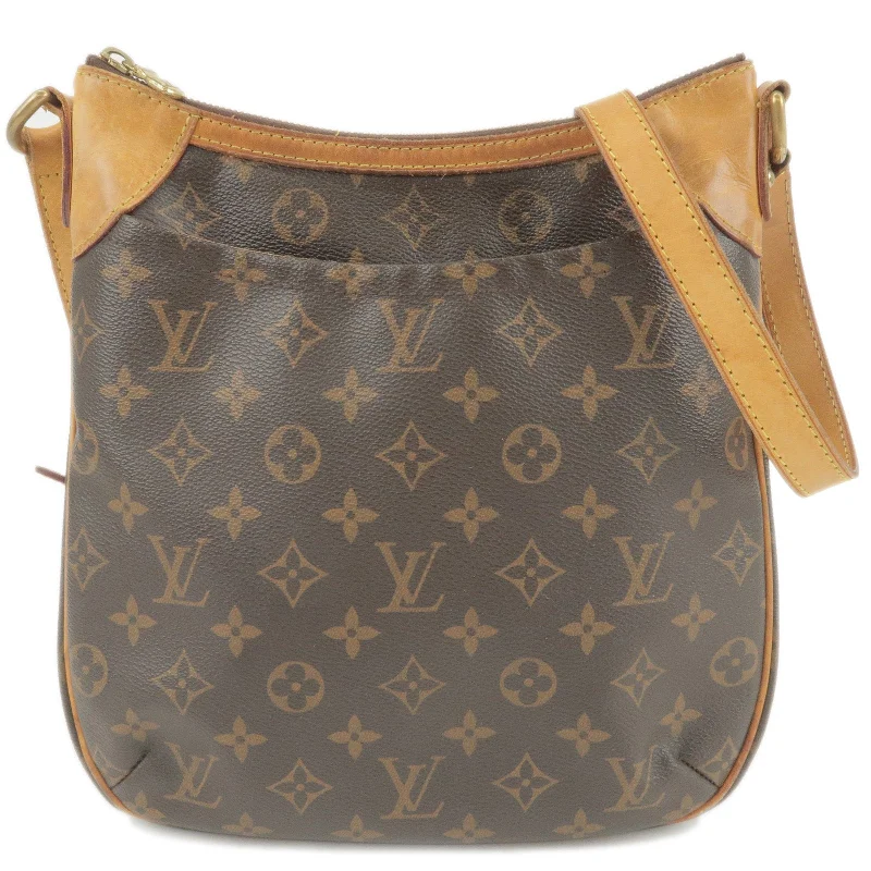 Louis Vuitton crossbody bags with a keychain holder for practicalityLouis Vuitton Monogram Odeon PM Shoulder Bag M56390