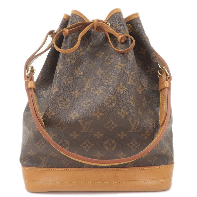 Louis Vuitton Petite Malle bags with a hard - shell structure for uniquenessLouis Vuitton Monogram Noe Shoulder Bag Hand Bag M42224