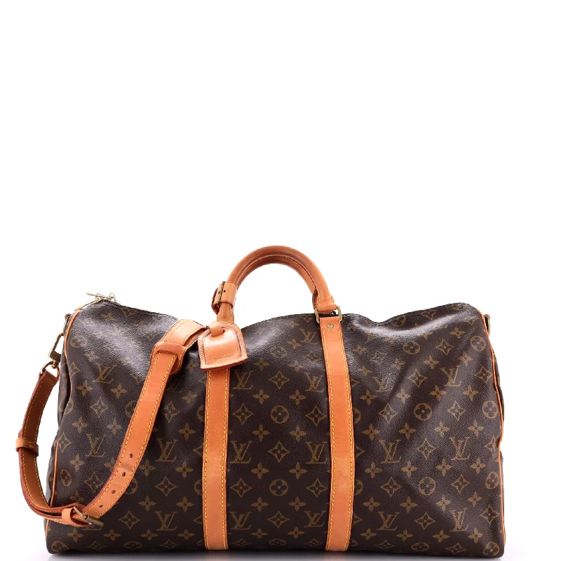 Keepall Bandouliere Bag Monogram Canvas 50