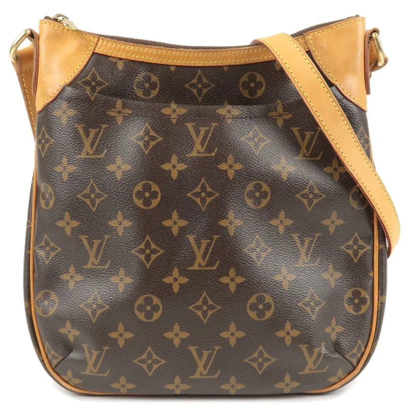 Louis Vuitton backpacks with a padded back panel for comfort during long - wearLouis Vuitton Monogram Odeon PM Shoulder Bag M56390