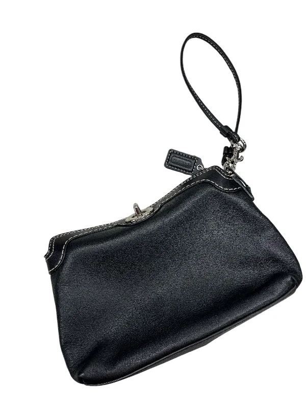 Coach Rogue bags with a detachable shoulder strap for versatile carryingWristlet Designer By Coach, Size: Small