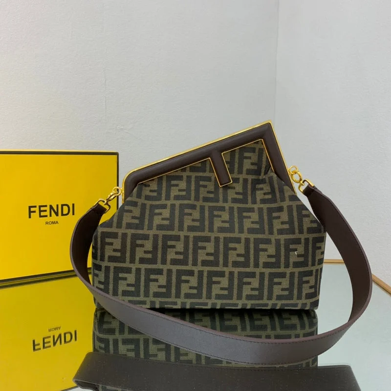 Ladies Fendi shoulder bags with a tassel - decorated zipper for added charm and styleWF - Fendi Bags - 544