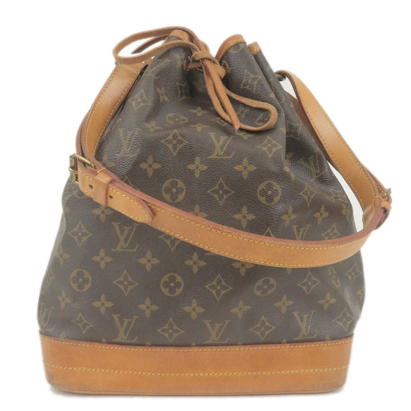 Louis Vuitton backpacks with a padded laptop compartment for travelLouis Vuitton Monogram Noe Shoulder Bag M42224