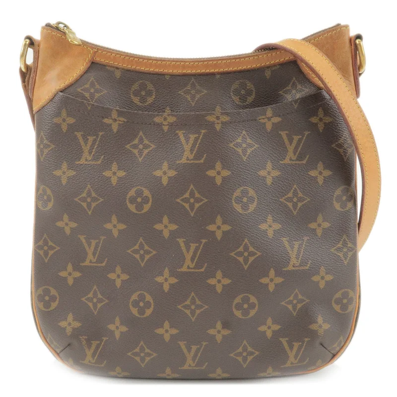 Louis Vuitton bags with a detachable mobile phone holder for convenienceLouis Vuitton Monogram Odeon PM Shoulder Bag M56390