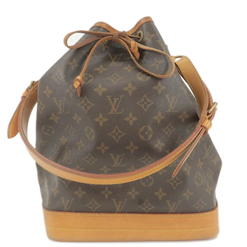 Louis Vuitton tote bags with a water - resistant coating for outdoor useLouis Vuitton Monogram Noe Shoulder Bag Hand Bag M42224