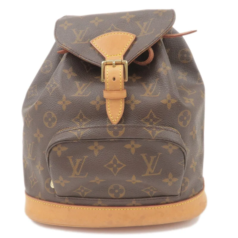 Louis Vuitton Neverfull bags with large capacity for everyday essentialsLouis Vuitton Monogram Montsouris MM Back Pack Bag M51136