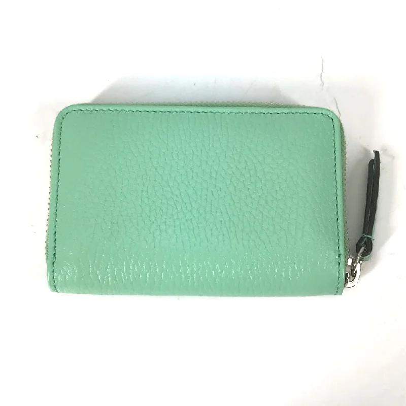 Gucci handbags for women with a beaded trimGUCCI Coin case 644412 leather green GG Double G Women Secondhand