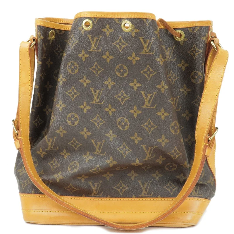 Louis Vuitton backpacks with a sleek, minimalist design for styleLouis Vuitton Monogram Noe Shoulder Bag M42224